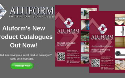 Aluform’s New Product Catalogues Out Now!